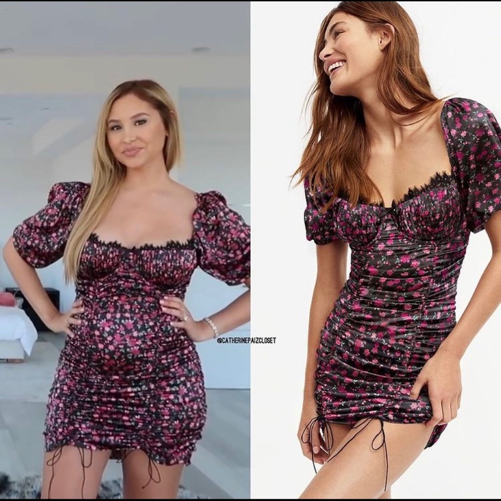 Victoria’s Secret For Love and Lemons Floral dress